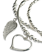 Angel Love Bracelet Stack