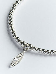 Faith Feather Bracelet