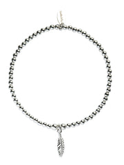 Faith Feather Bracelet