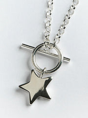 Twinkle Star T Bar Necklace