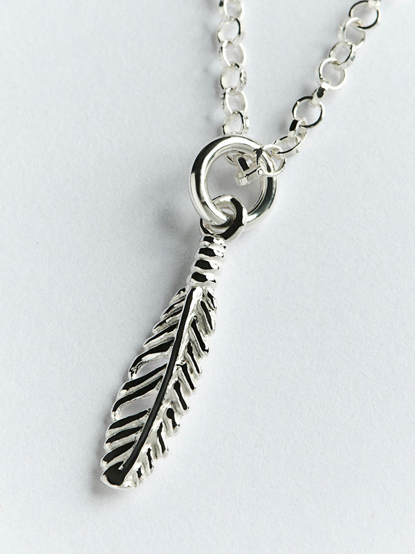 Faith Feather Necklace