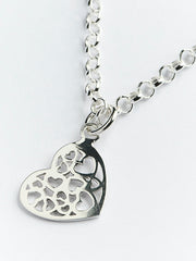 Aurora Heart Necklace