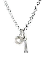 Sparkle Tassel Necklace