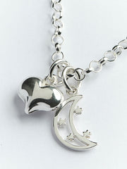 Love To The Moon & Back Necklace