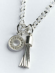 Sparkle Tassel Necklace